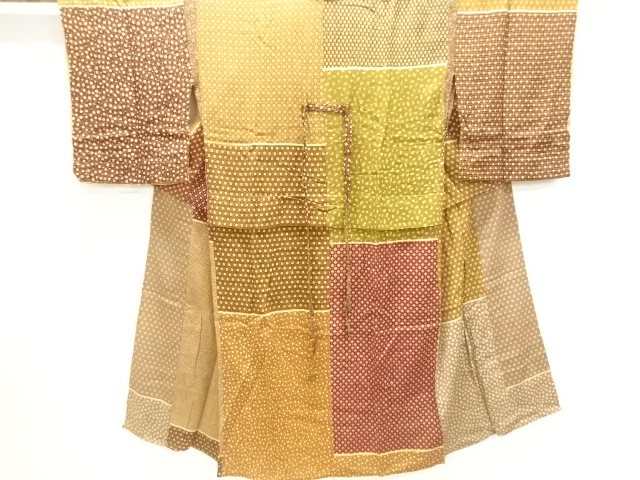 アンティーク　柄見本単衣長襦袢
